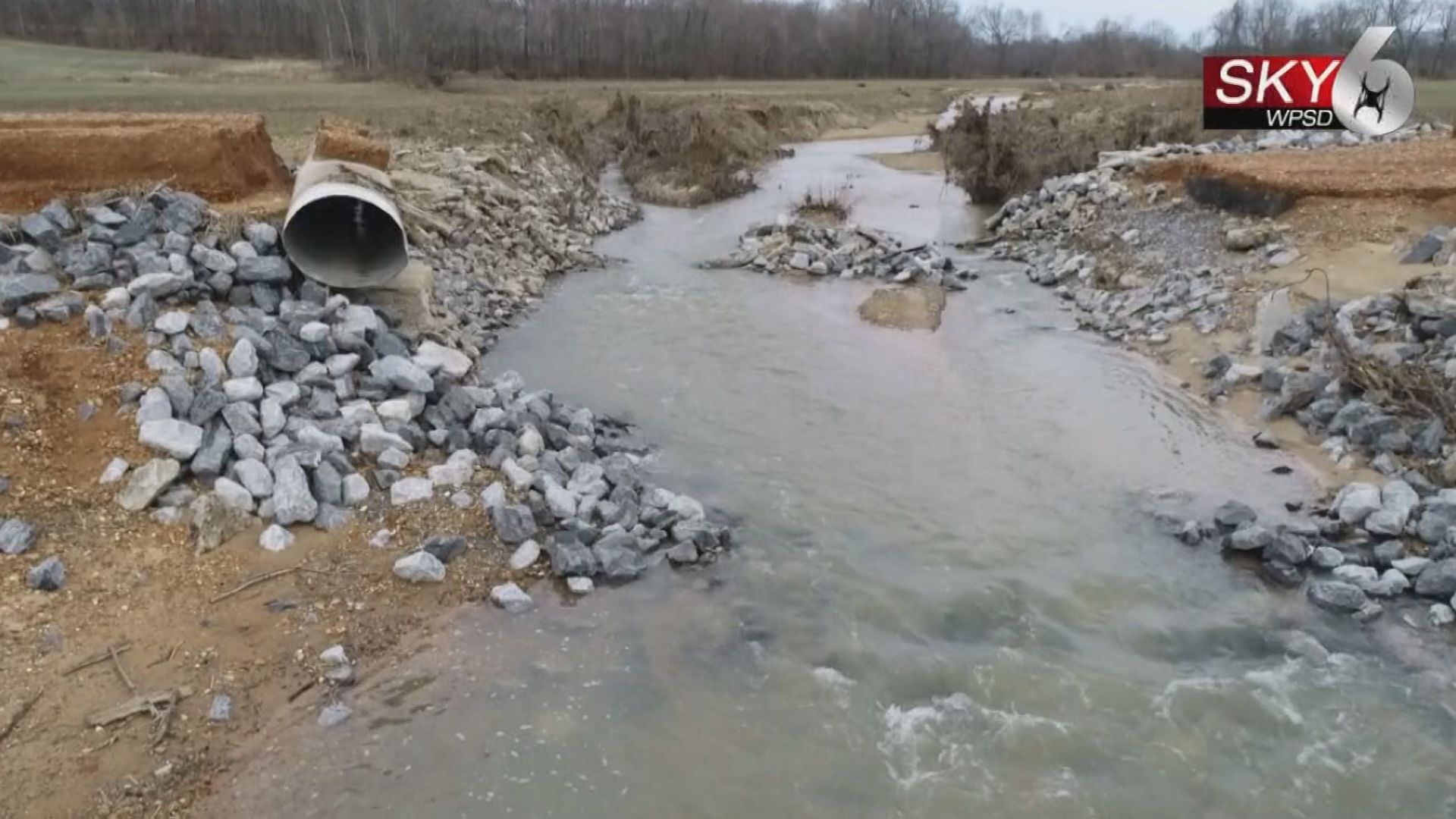Flooding damage